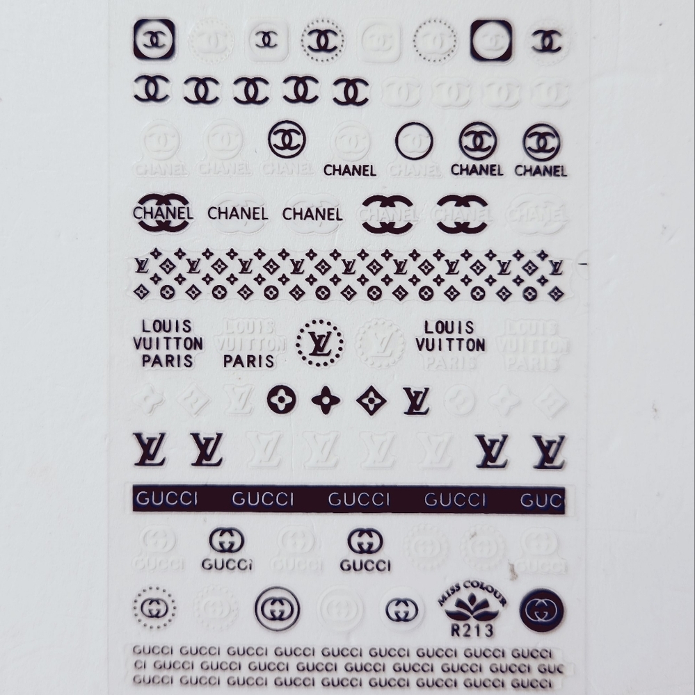 ⭐4/$15 Luxury Nail Art Stickers